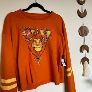 Lion king long sleeved tee nwt